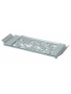 Dorit Judaica Pomegranate Stainless Steel & Glass Serving Tray