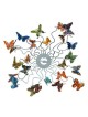 David Gerstein Signed Sculpture - Butterflies