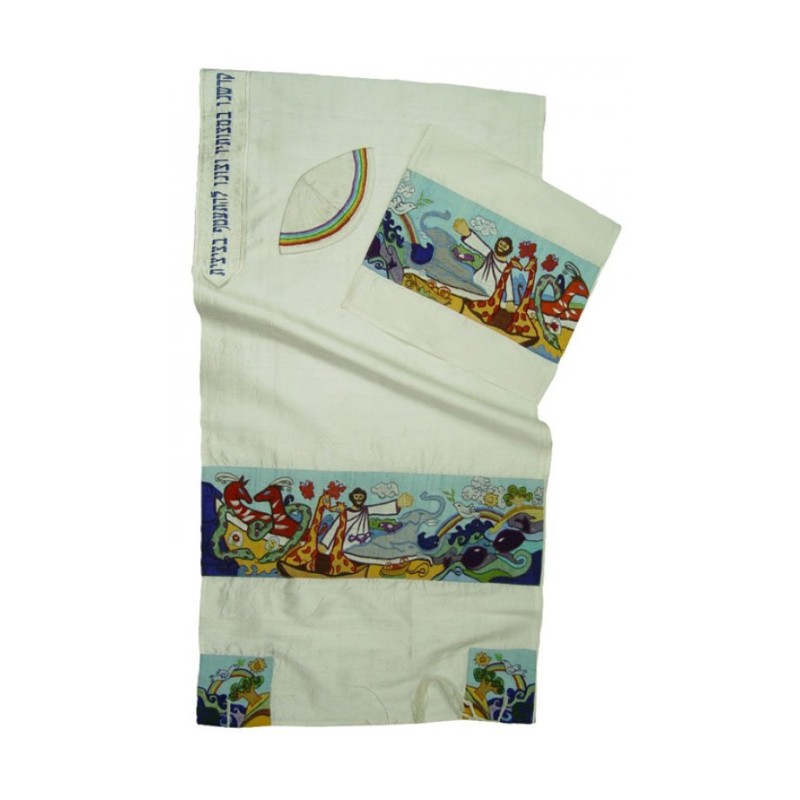Rikmat Elimelech Silk Noahs Ark Tallit | Rikmat Elimelech Tallit