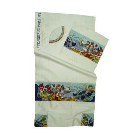 Rikmat Elimelech Silk Noahs Ark Tallit | Rikmat Elimelech Tallit