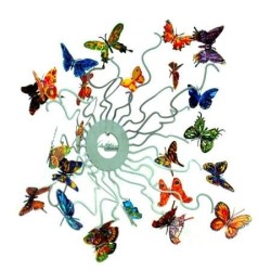 David Gerstein Signed Sculpture - Butterflies