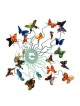 David Gerstein Signed Sculpture - Butterflies