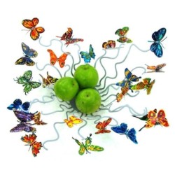 David Gerstein Signed Sculpture - Butterflies