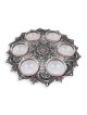 Seder Plate With Floral Mandala Design By Dorit Judaica