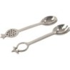 Yair Emanuel Set of Hammered Pomegranate Salad Servers