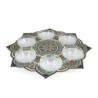 Seder Plate With Arabesque Mandala Design By Dorit Judaica