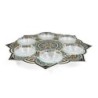 Seder Plate With Arabesque Mandala Design By Dorit Judaica