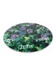 Glass Seder Plate By Jordana Klein - Flowers in the Judean Hills