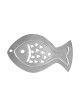 Yair Emanuel Aluminum 2-Piece Trivet Set - Fish