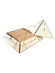 Pyramid Matzah Holder: Do-It-Yourself 3D Puzzle Kit