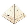 Pyramid Matzah Holder: Do-It-Yourself 3D Puzzle Kit