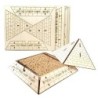 Pyramid Matzah Holder: Do-It-Yourself 3D Puzzle Kit