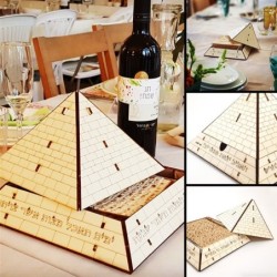 Pyramid Matzah Holder: Do-It-Yourself 3D Puzzle Kit