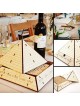 Pyramid Matzah Holder: Do-It-Yourself 3D Puzzle Kit