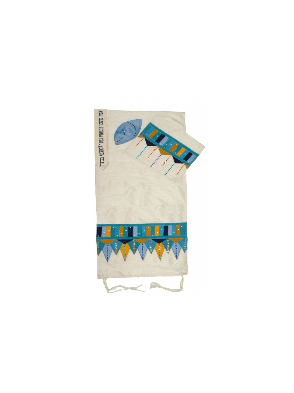 Rikmat Elimelech Blue Marrakesh Tallit | Rikmat Elimelech Tallit