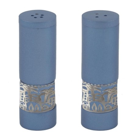 Yair Emanuel Aluminium Salt & Pepper Set in a Choice of Colors