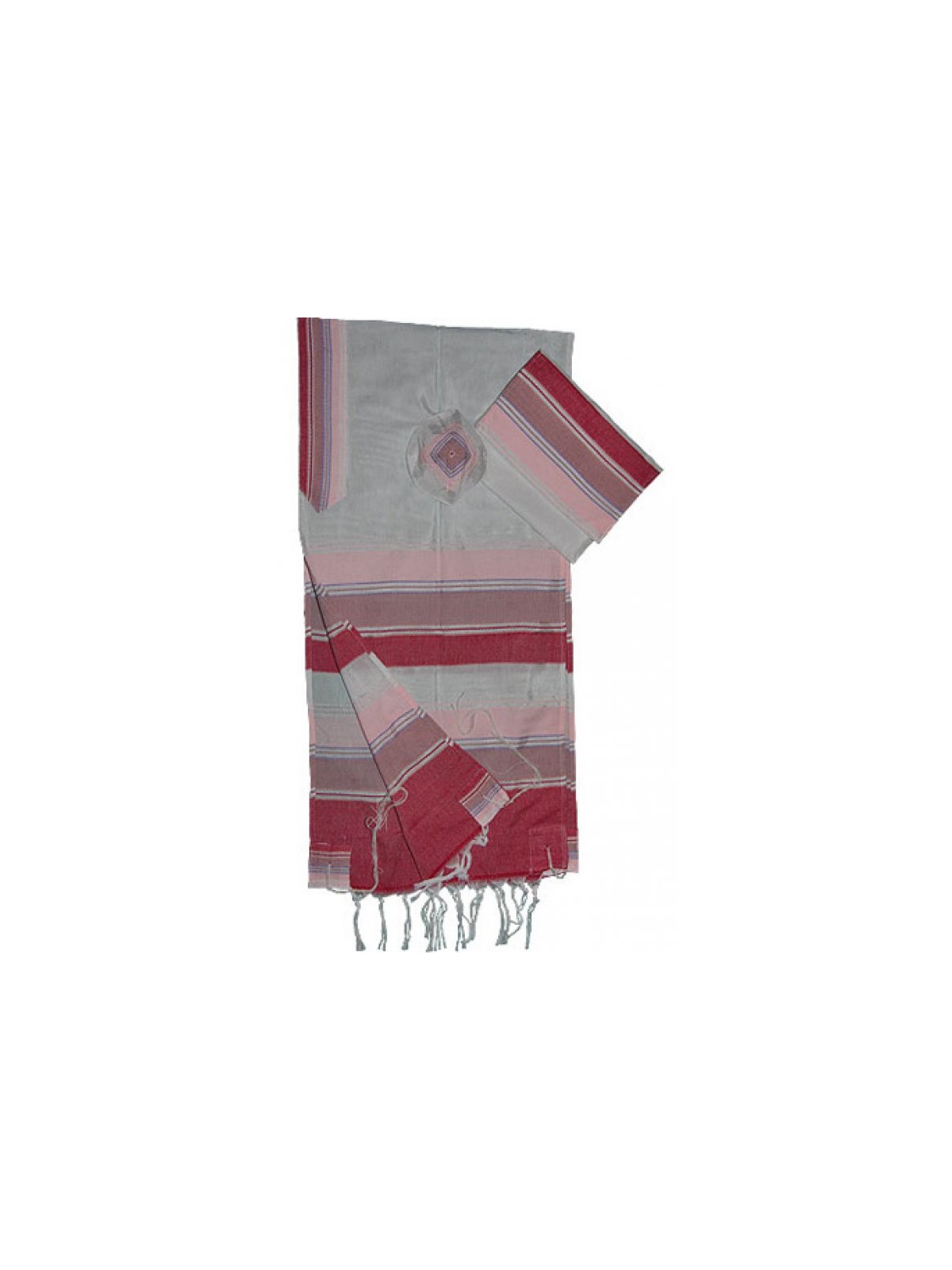 Gabrieli Handwoven White Silk Tallit S... | Gabrieli Hand Woven Tallit