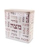 Metal Matzah Box - Passover Words