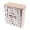Metal Matzah Box - Passover Words