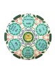 Ornate Multicolored Seder Plate: Do-It-Yourself 3D Puzzle Kit