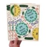Ornate Multicolored Seder Plate: Do-It-Yourself 3D Puzzle Kit