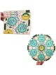 Ornate Multicolored Seder Plate: Do-It-Yourself 3D Puzzle Kit