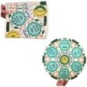 Ornate Multicolored Seder Plate: Do-It-Yourself 3D Puzzle Kit