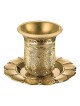 Kiddush Cup Gold-Plated Filigree Pattern Design with Blessings