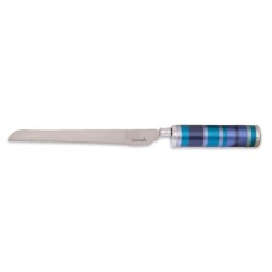 Yair Emanuel Colorful Rings Challah Knife