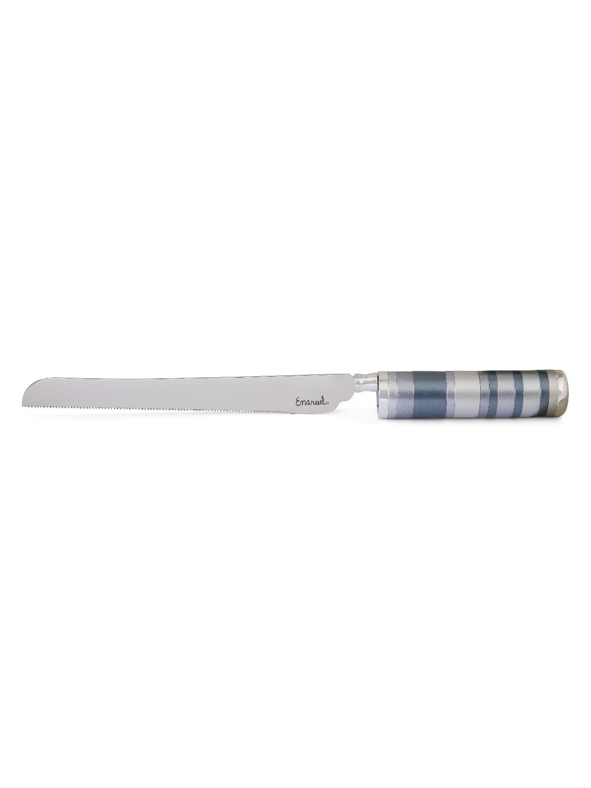Yair Emanuel Colorful Rings Challah Knife
