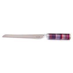 Yair Emanuel Colorful Rings Challah Knife