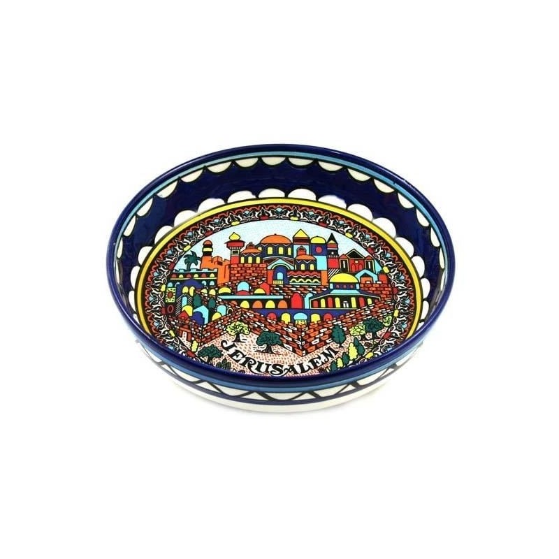Jerusalem Bowl. Armenian Ceramic