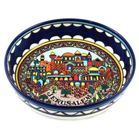 Jerusalem Bowl. Armenian Ceramic