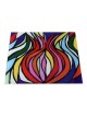 Jordana Klein Pomegranate Design Glass Challah Tray
