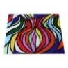 Jordana Klein Pomegranate Design Glass Challah Tray