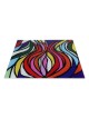 Jordana Klein Pomegranate Design Glass Challah Tray