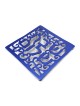 Yair Emanuel Aluminum Trivet - Shabbat Shalom - Blue
