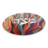 Jordana Klein Glass Matzah Plate - Burning Bush (Exodus 3:2)