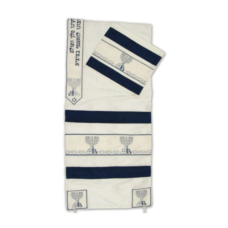 Rikmat Elimelech Menorah Tallit | Rikmat Elimelech Tallit