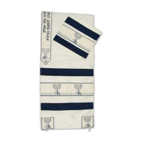 Rikmat Elimelech Menorah Tallit | Rikmat Elimelech Tallit
