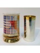 The Agam Rainbow 24K Gold-Plated Revolving Star of David Kiddush Cup