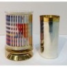 The Agam Rainbow 24K Gold-Plated Revolving Star of David Kiddush Cup