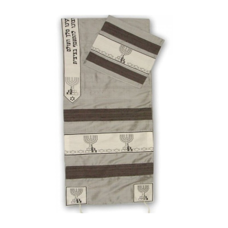 Rikmat Elimelech Menorah Tallit | Rikmat Elimelech Tallit