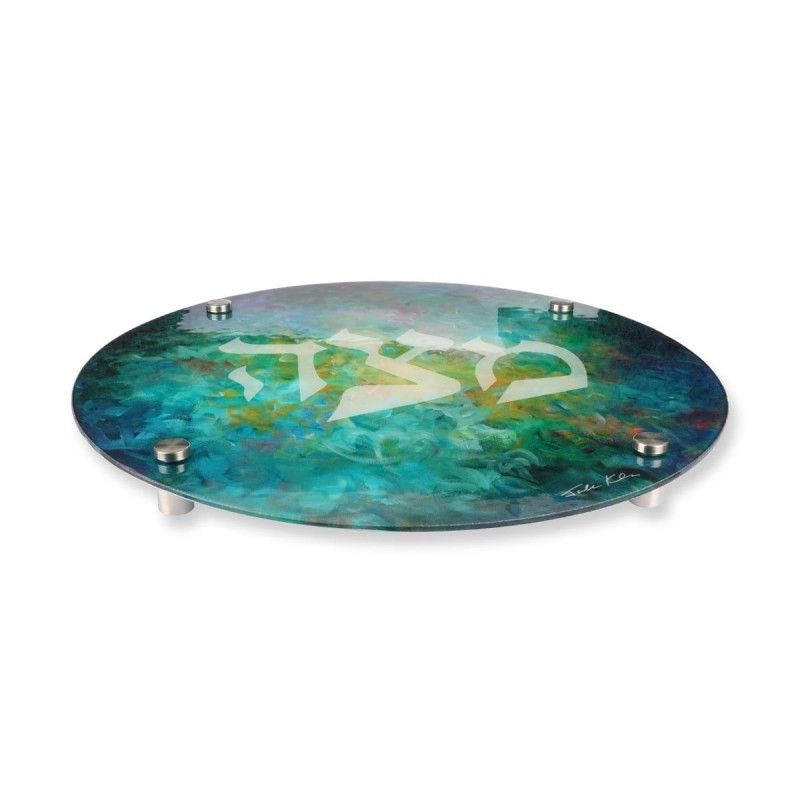 Jordana Klein Creation of the World Matzah Plate