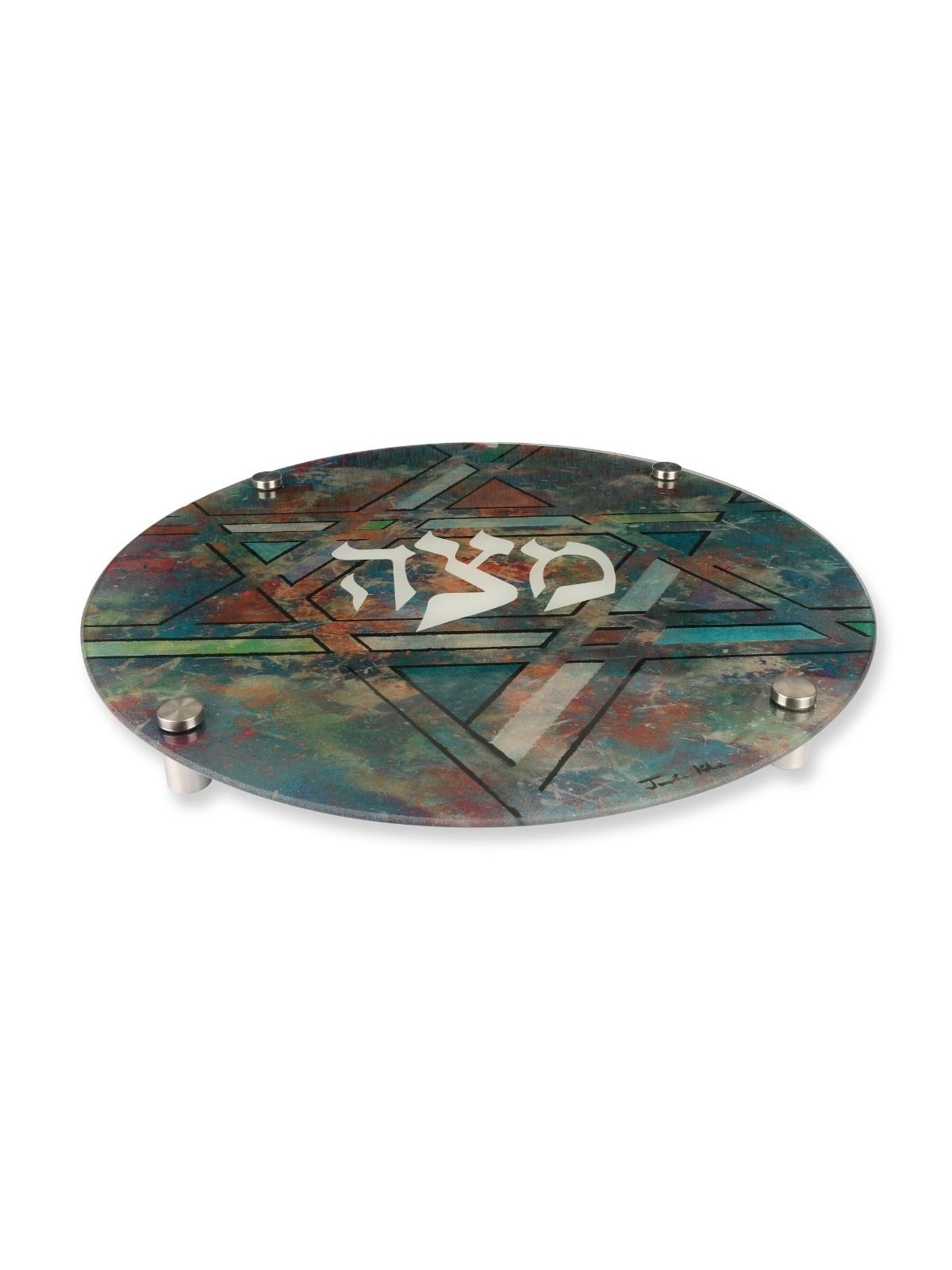 Jordana Klein Star of David Matzah Plate