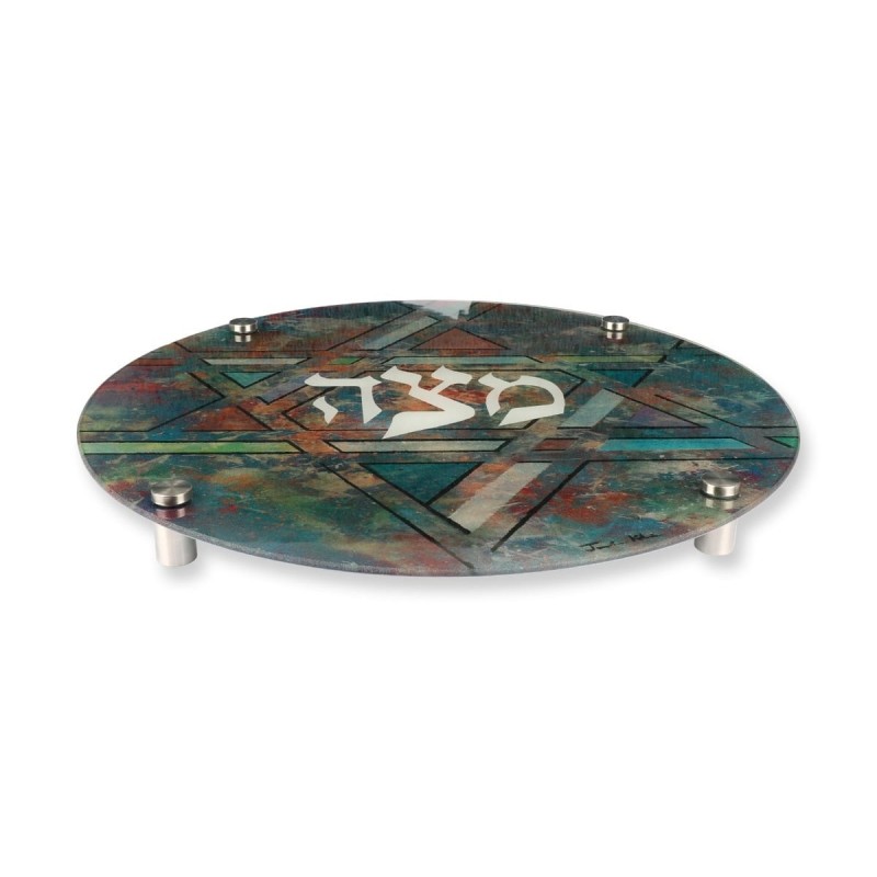 Jordana Klein Star of David Matzah Plate