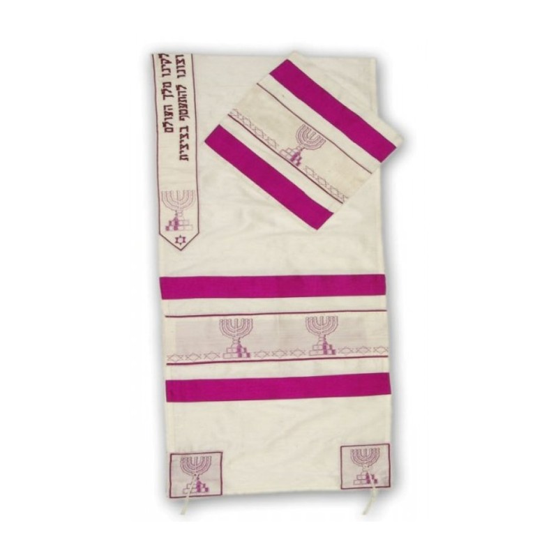 Rikmat Elimelech Menorah Tallit | Rikmat Elimelech Tallit
