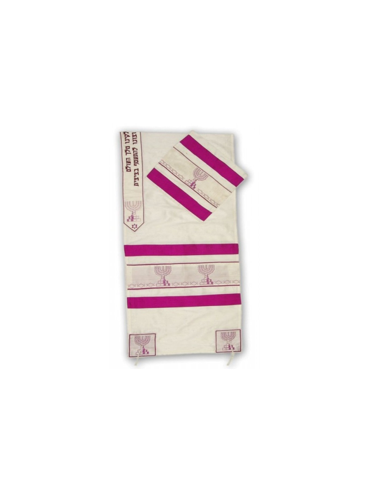 Rikmat Elimelech Menorah Tallit | Rikmat Elimelech Tallit