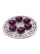One-Level Seder Plate By Agayof Design (Choice of Colors)