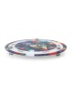 Jordana Klein Modern Cube Design Glass Matzah Plate